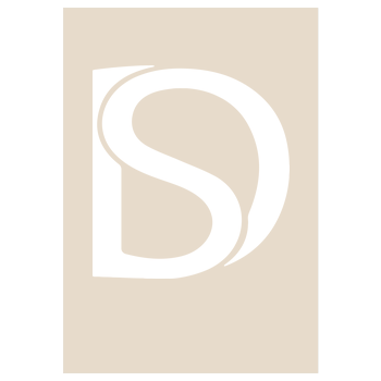 DerSorbus - Design Logo Kunstdruck sand