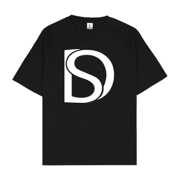 DerSorbus - Design Logo Oversize T-Shirt - Schwarz