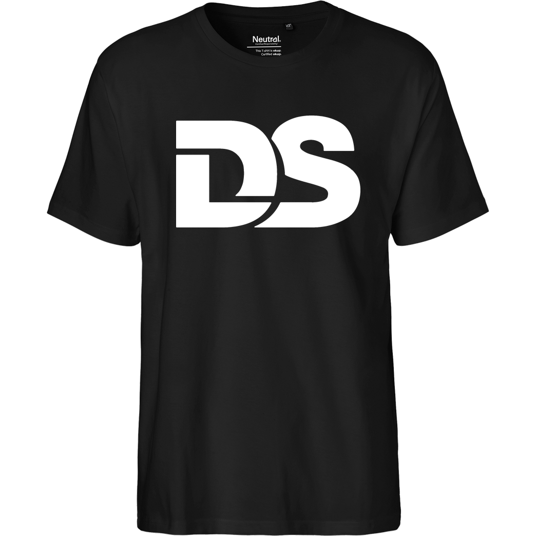 DerSorbus DerSorbus - Old school Logo T-Shirt Fairtrade T-Shirt - schwarz