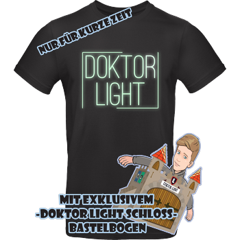 Doktor Light - DL Glow in the Dark B&C EXACT 190 - Schwarz