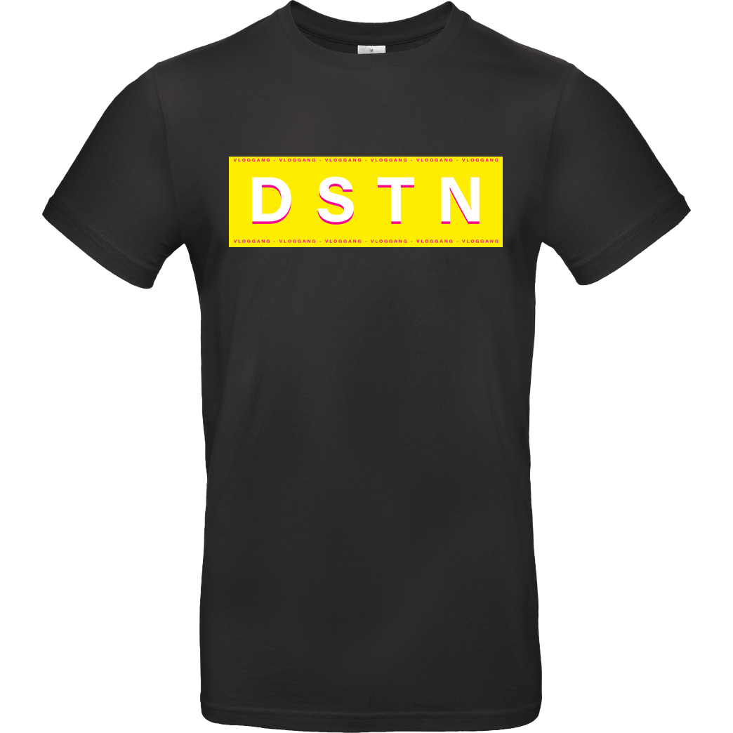 Dustin Dustin Naujokat - DSTN T-Shirt B&C EXACT 190 - Schwarz