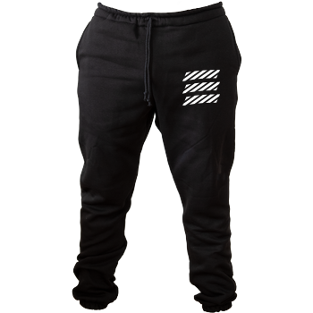 Echtso - Striped Logo Cozy Sweatpants