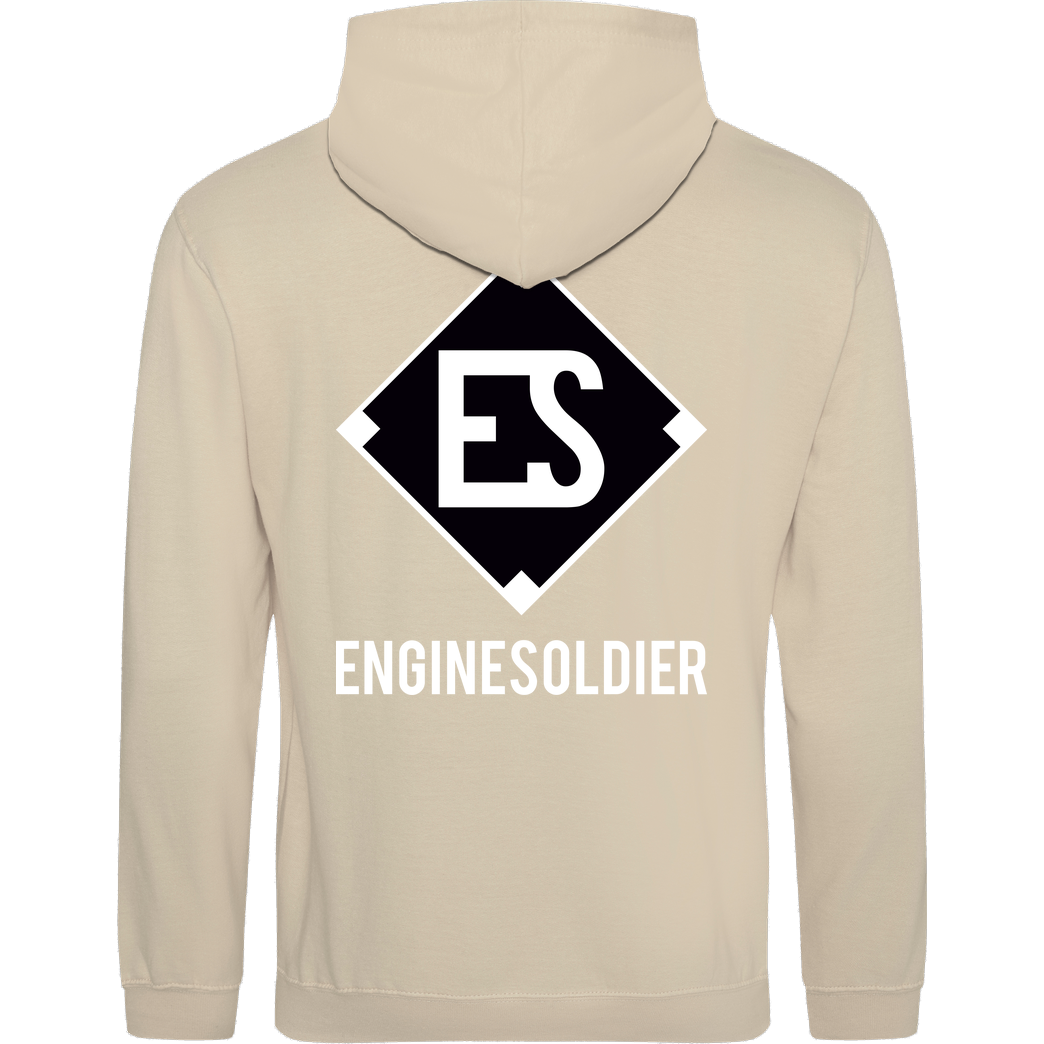 EngineSoldier EngineSoldier - Logo Sweatshirt JH Hoodie - Sand
