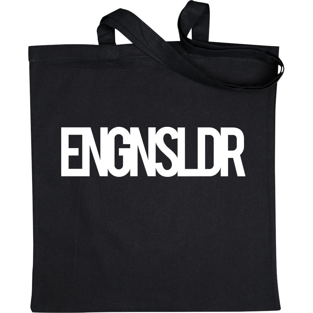 EngineSoldier EngineSoldier - Typo Beutel Stoffbeutel schwarz