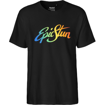 EpicStun - Color Logo Fairtrade T-Shirt - schwarz