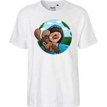 EpicStun - Hundi Fairtrade T-Shirt - weiß