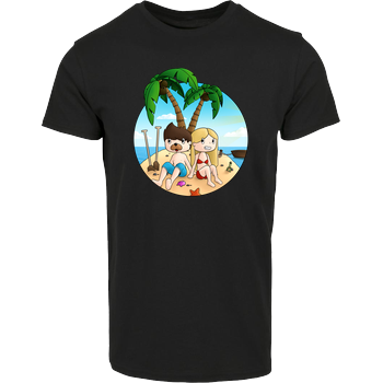 EpicStun - Insel Hausmarke T-Shirt  - Schwarz