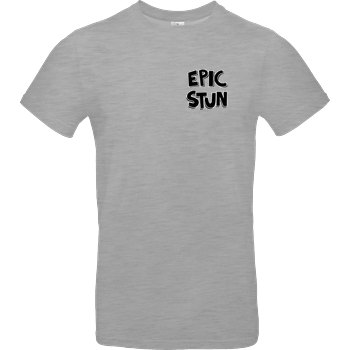 EpicStun - Logo B&C EXACT 190 - heather grey