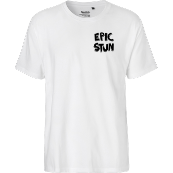 EpicStun - Logo Fairtrade T-Shirt - weiß