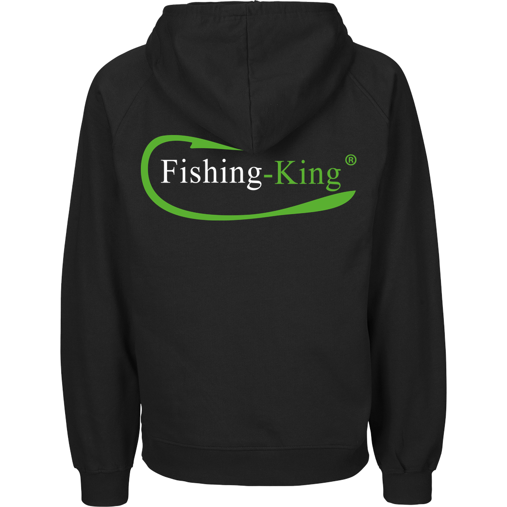 Fishing-King Fishing-King - Pocket Logo Sweatshirt Fairtrade Hoodie