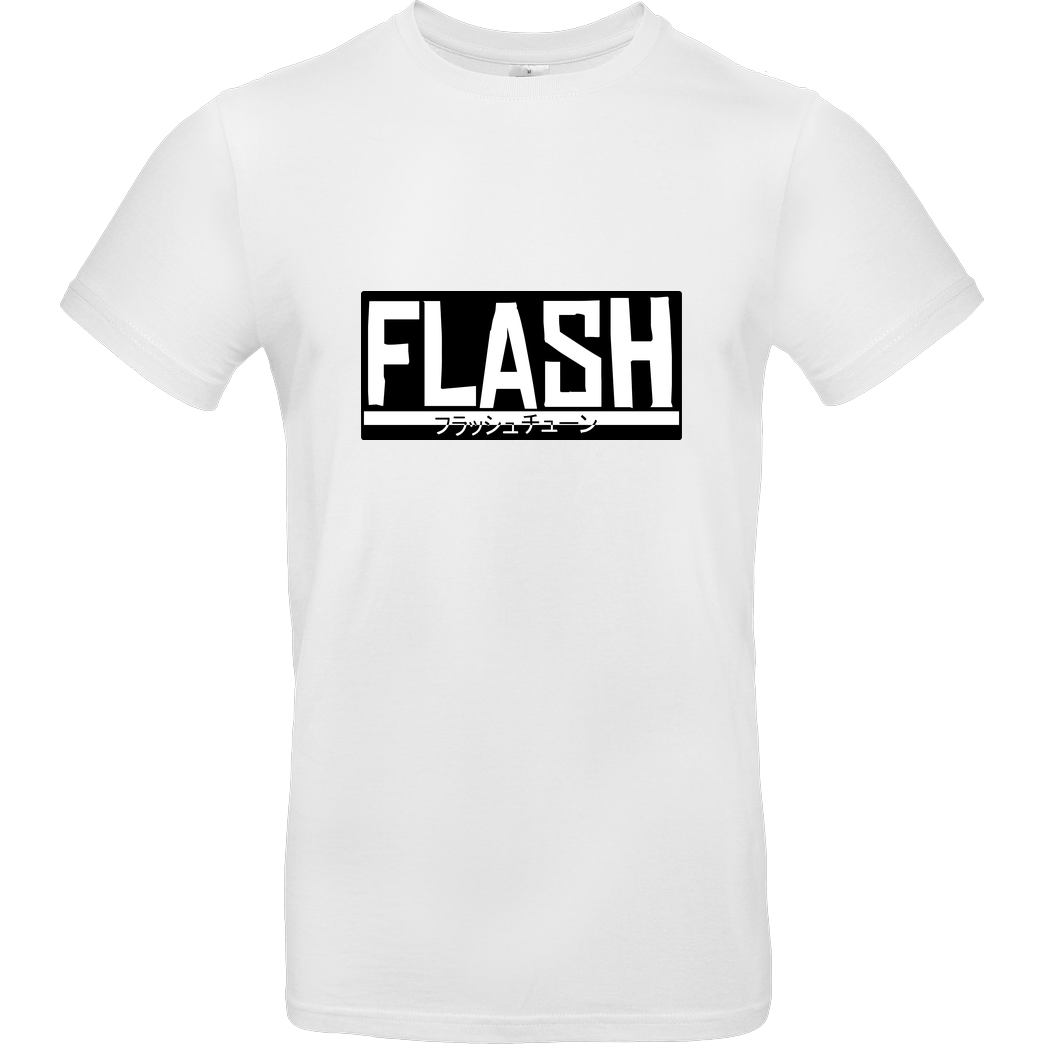 FlashtuneLPs FlashtuneLPs - Flash T-Shirt B&C EXACT 190 - Weiß