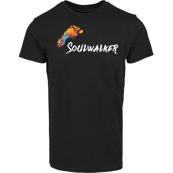 Footprint Hausmarke T-Shirt  - Schwarz