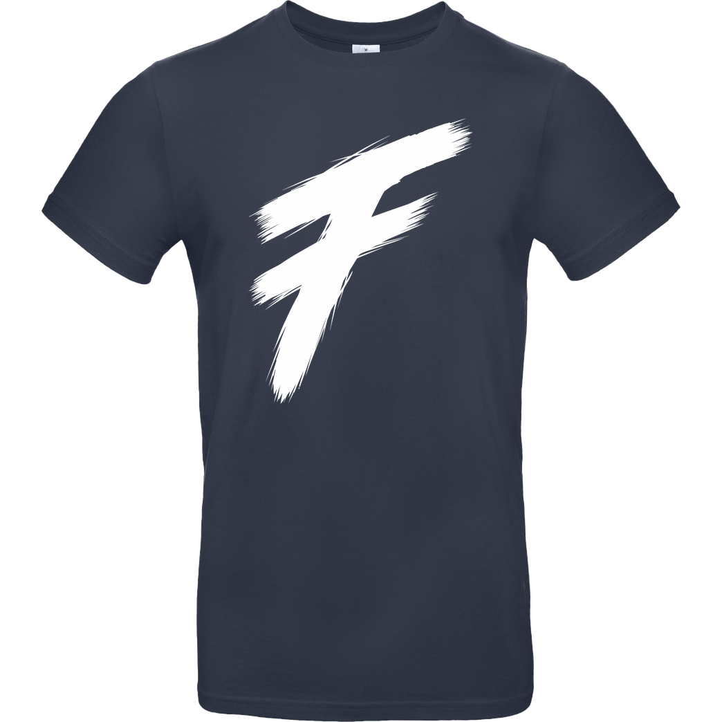 Freasy Freasy - F T-Shirt B&C EXACT 190 - Navy