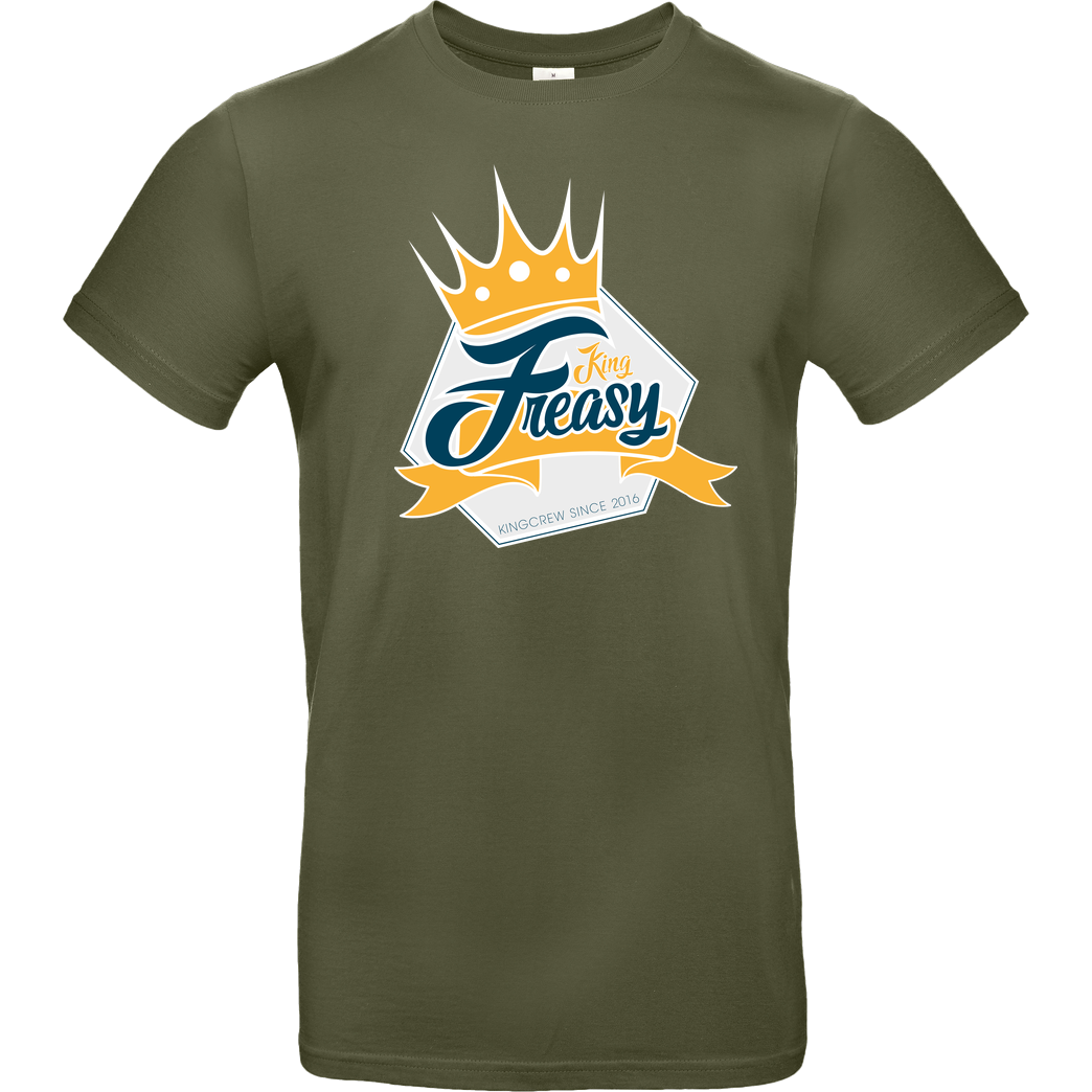 Freasy Freasy - King T-Shirt B&C EXACT 190 - Khaki