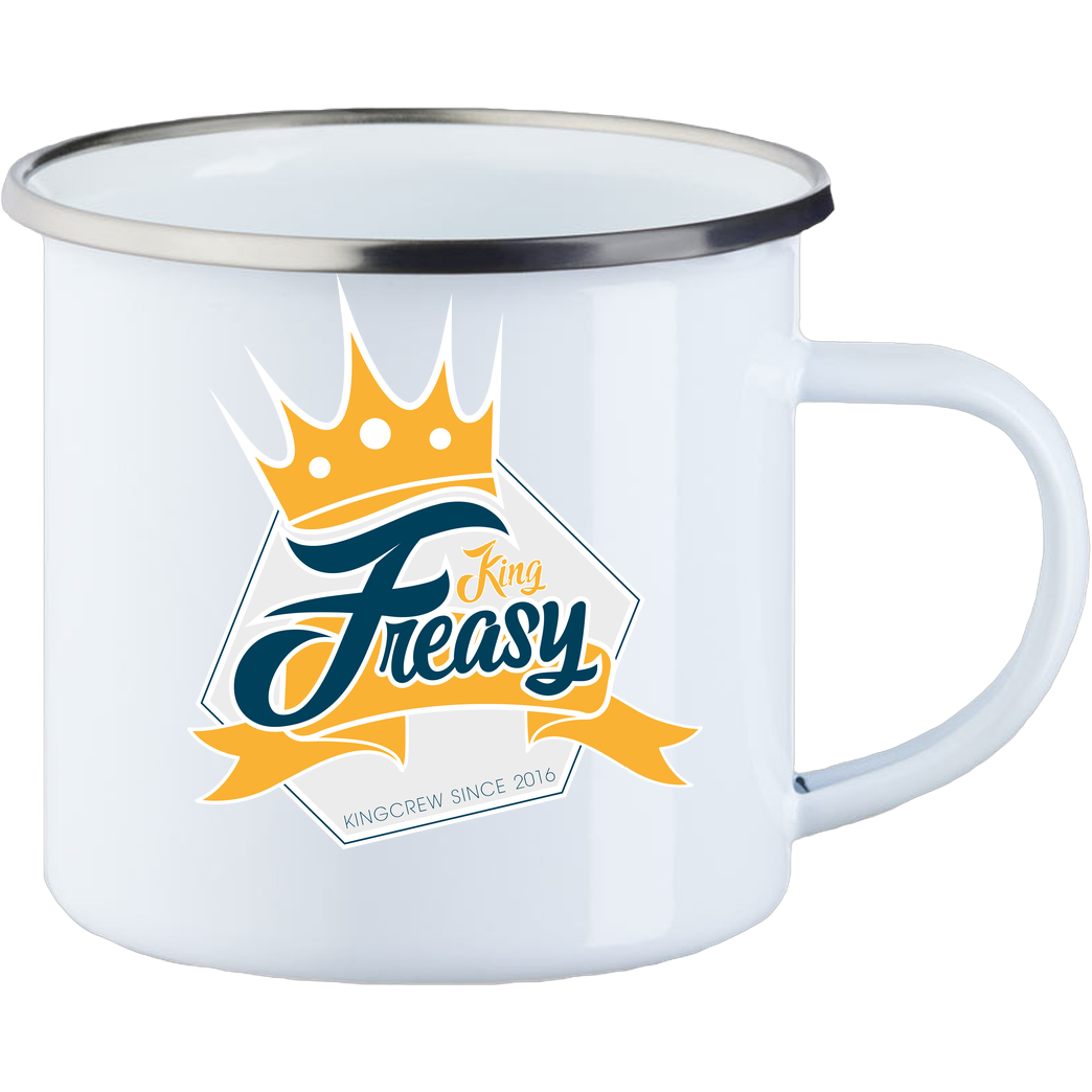 Freasy Freasy - King Sonstiges Emaille Tasse