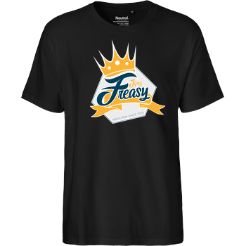 Freasy - King Fairtrade T-Shirt - schwarz