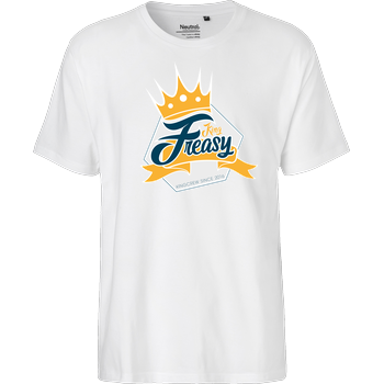 Freasy - King Fairtrade T-Shirt - weiß