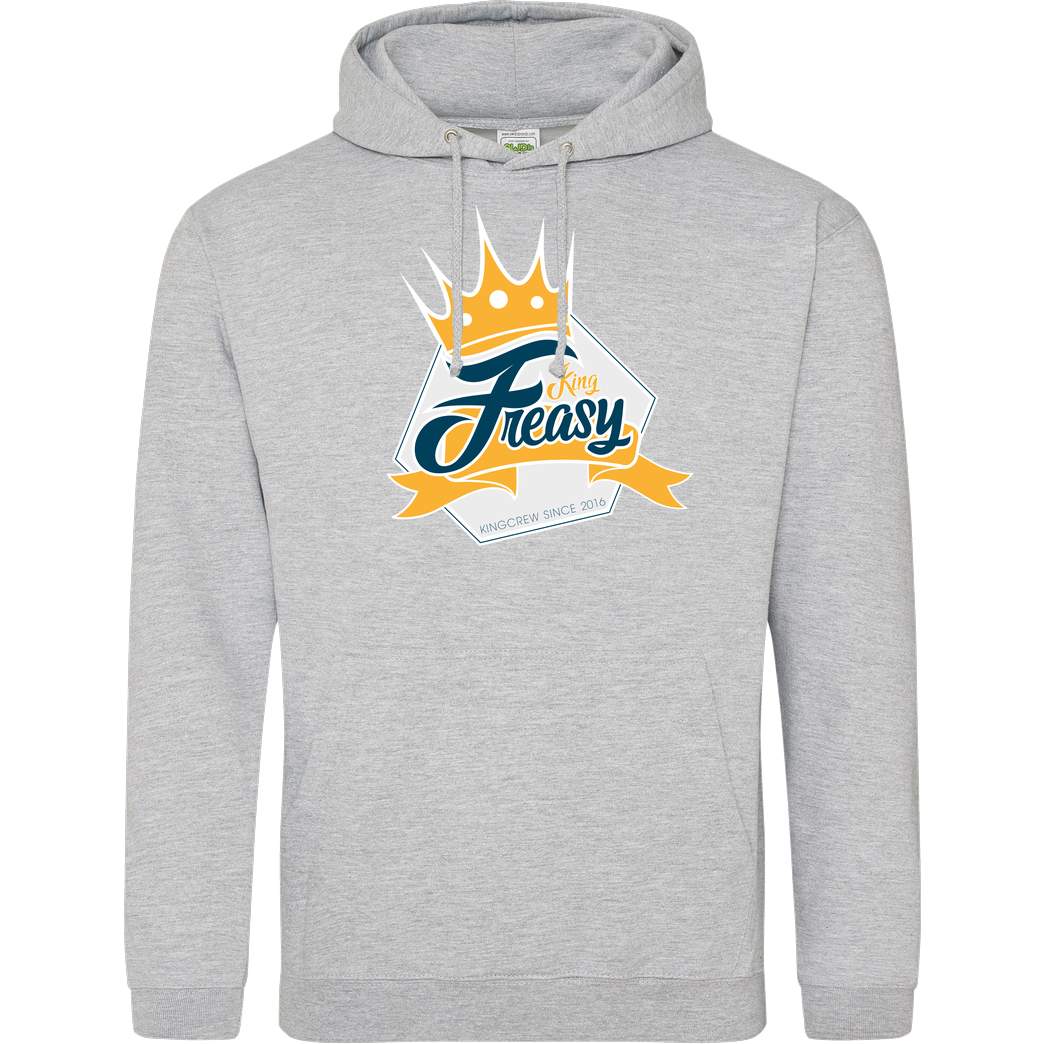 Freasy Freasy - King Sweatshirt JH Hoodie - Heather Grey