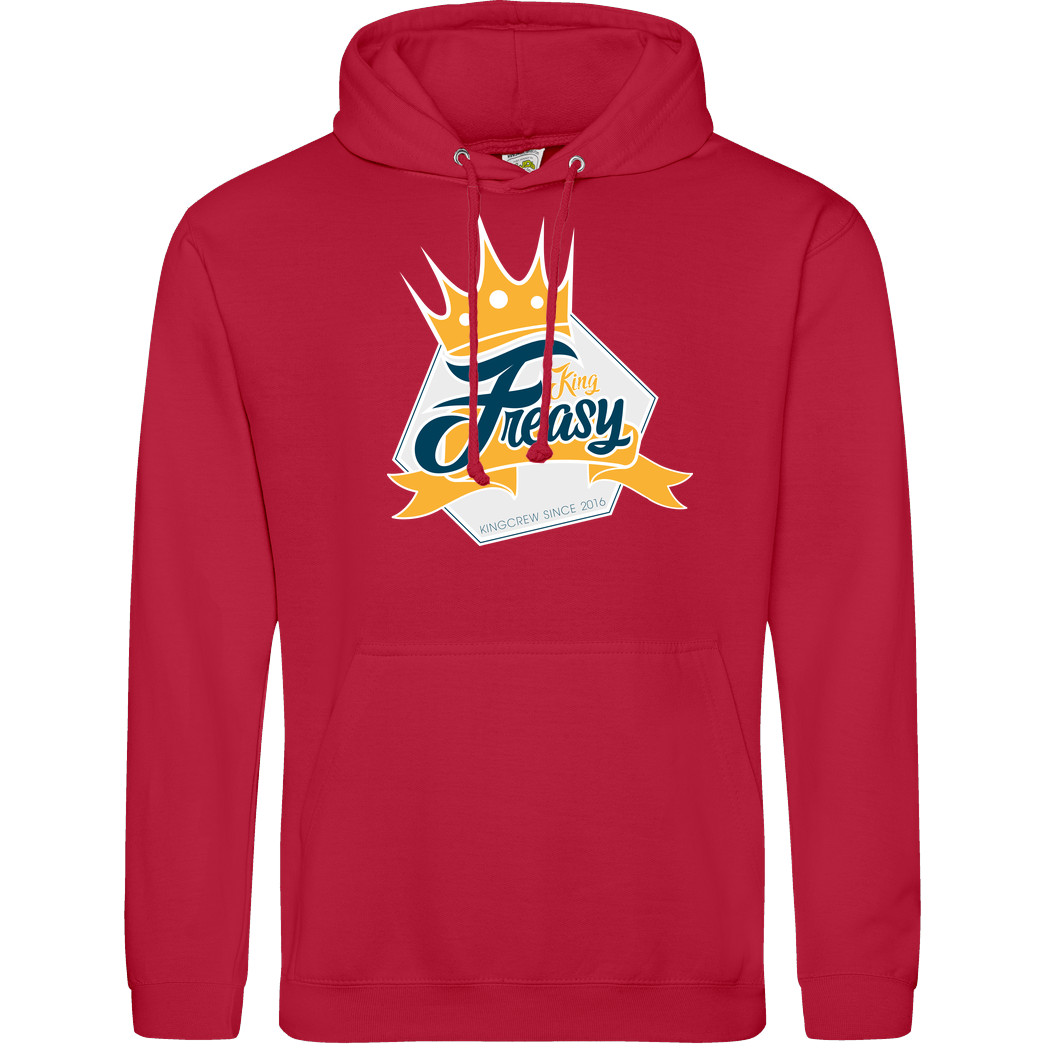 Freasy Freasy - King Sweatshirt JH Hoodie - Rot