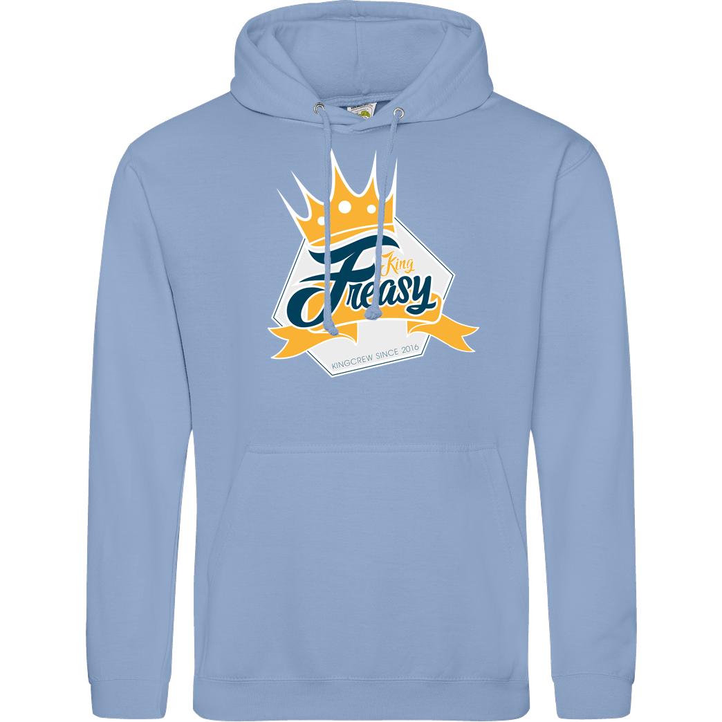 Freasy Freasy - King Sweatshirt JH Hoodie - Hellblau