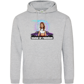 Freasy - State of Freedom JH Hoodie - Heather Grey