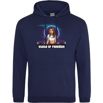 Freasy - State of Freedom JH Hoodie - Navy