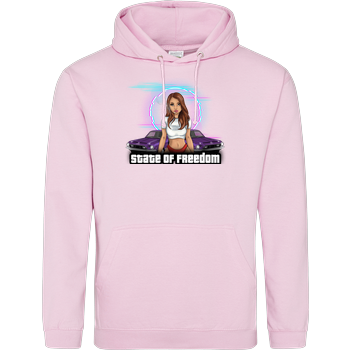 Freasy - State of Freedom JH Hoodie - Rosa