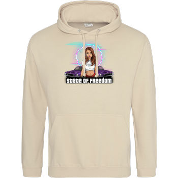 Freasy - State of Freedom JH Hoodie - Sand