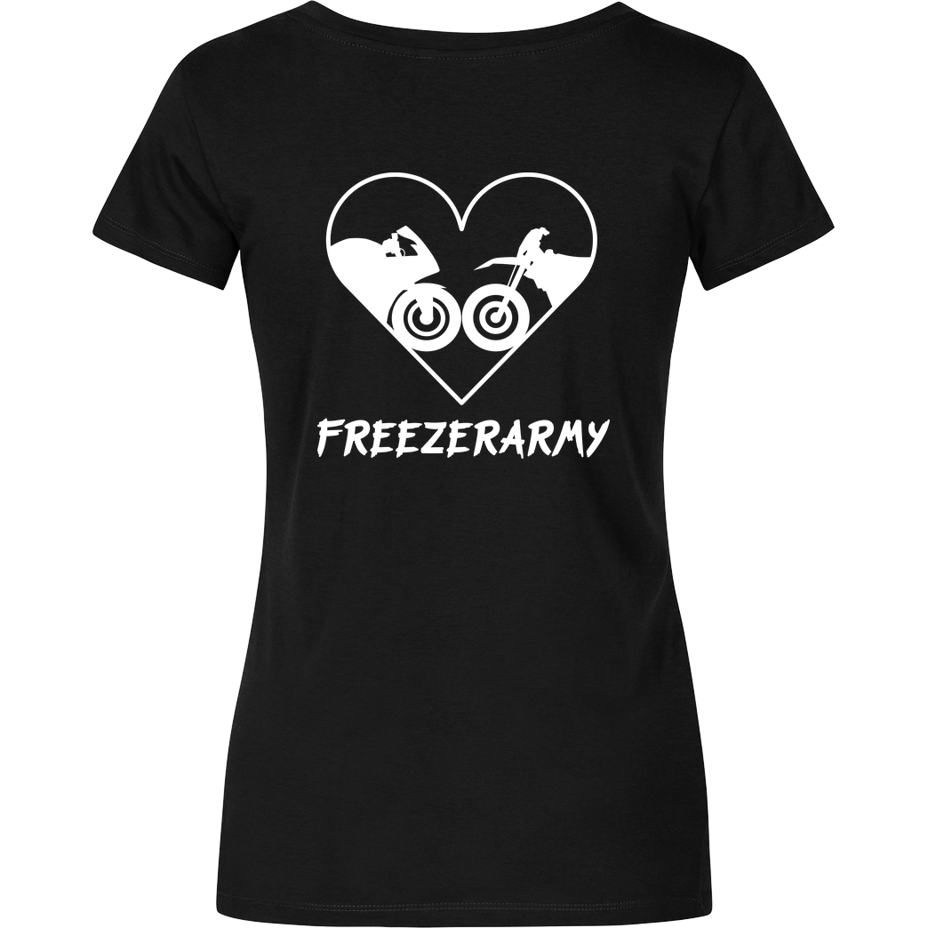 FreezerArmy FreezerArmy - Simson T-Shirt Damenshirt schwarz