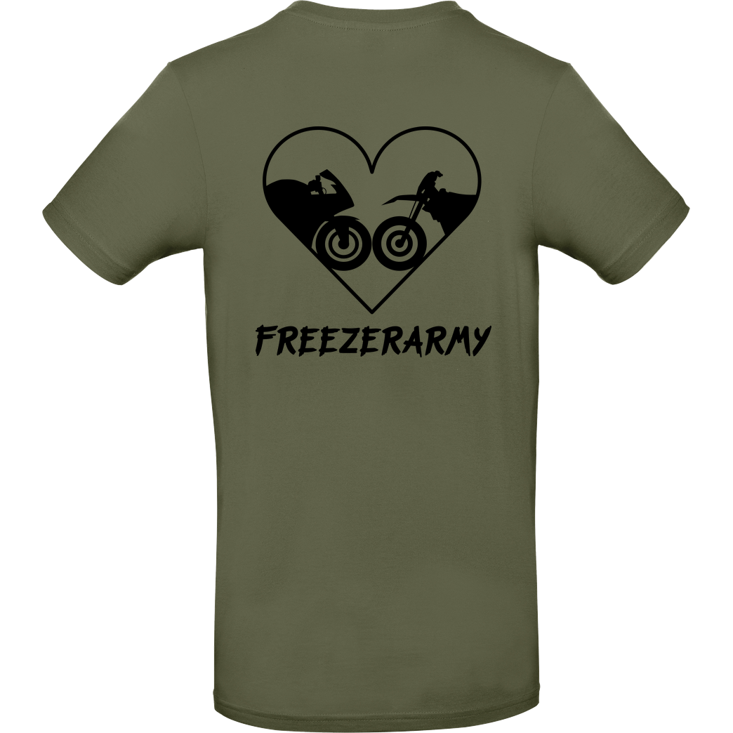 FreezerArmy FreezerArmy - SuperMoto T-Shirt B&C EXACT 190 - Khaki