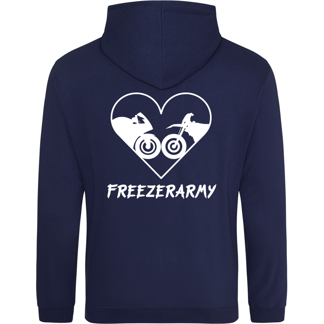 FreezerArmy FreezerArmy - SuperMoto Sweatshirt JH Hoodie - Navy