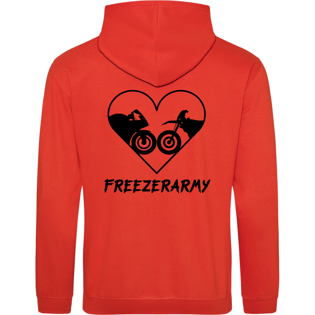 FreezerArmy FreezerArmy - SuperMoto Sweatshirt JH Hoodie - Orange
