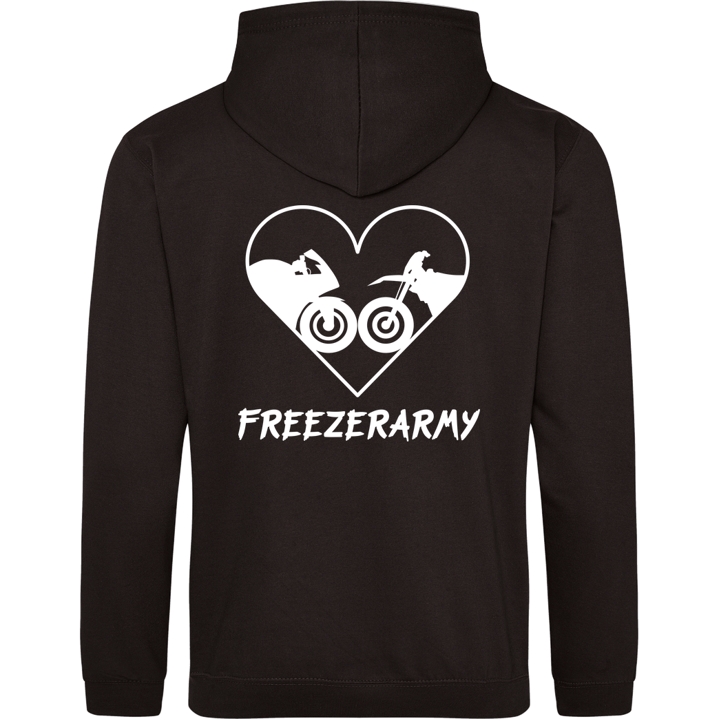FreezerArmy FreezerArmy - SuperSportler Sweatshirt JH Hoodie - Schwarz