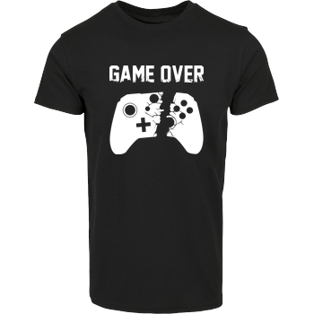 Game Over v2 Hausmarke T-Shirt  - Schwarz