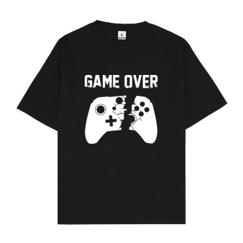 Game Over v2 Oversize T-Shirt - Schwarz