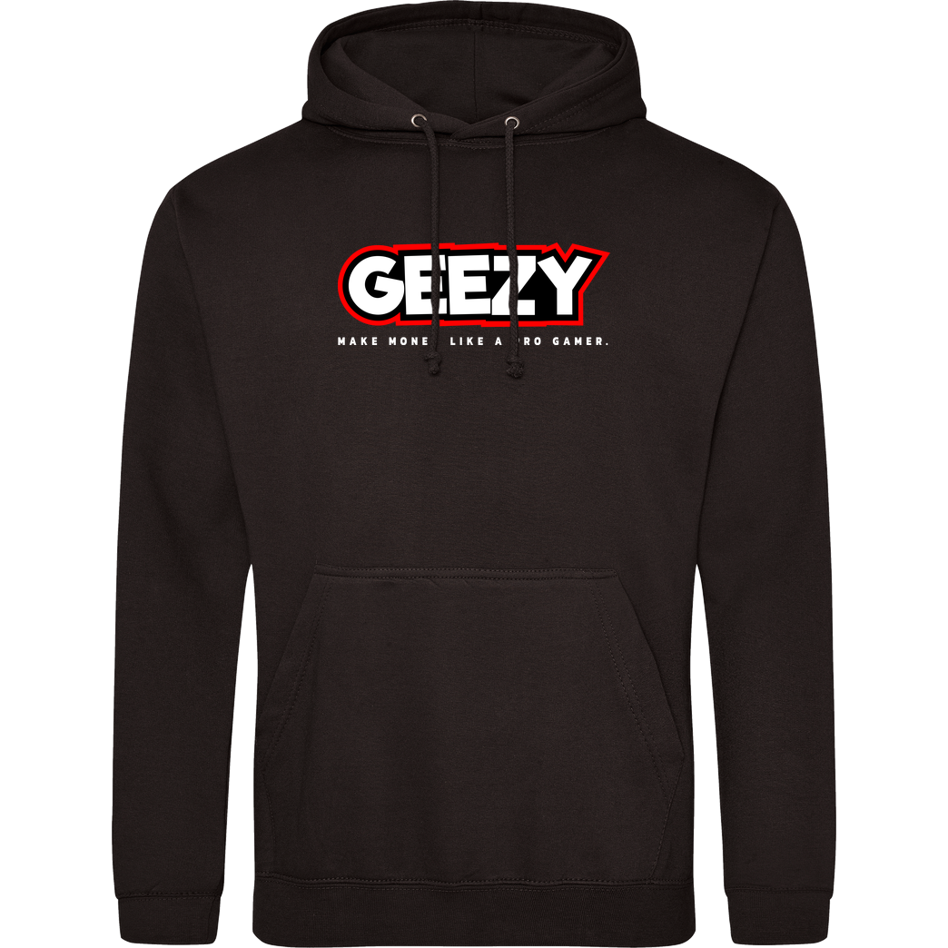 Geezy Geezy - Like a Pro Sweatshirt JH Hoodie - Schwarz