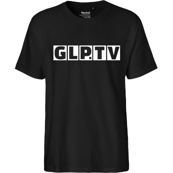 GLP - GLP.TV white Fairtrade T-Shirt - schwarz