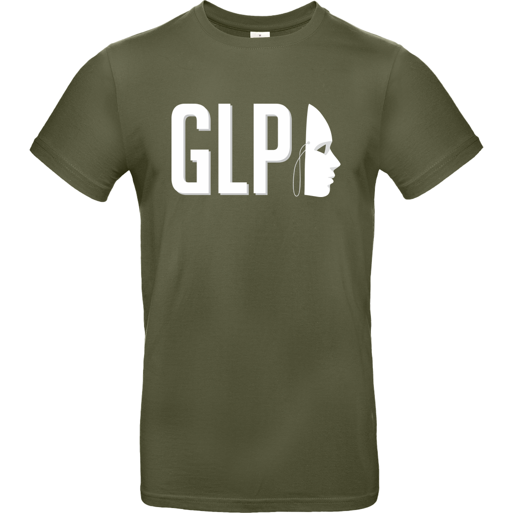 GermanLetsPlay GLP - Maske T-Shirt B&C EXACT 190 - Khaki