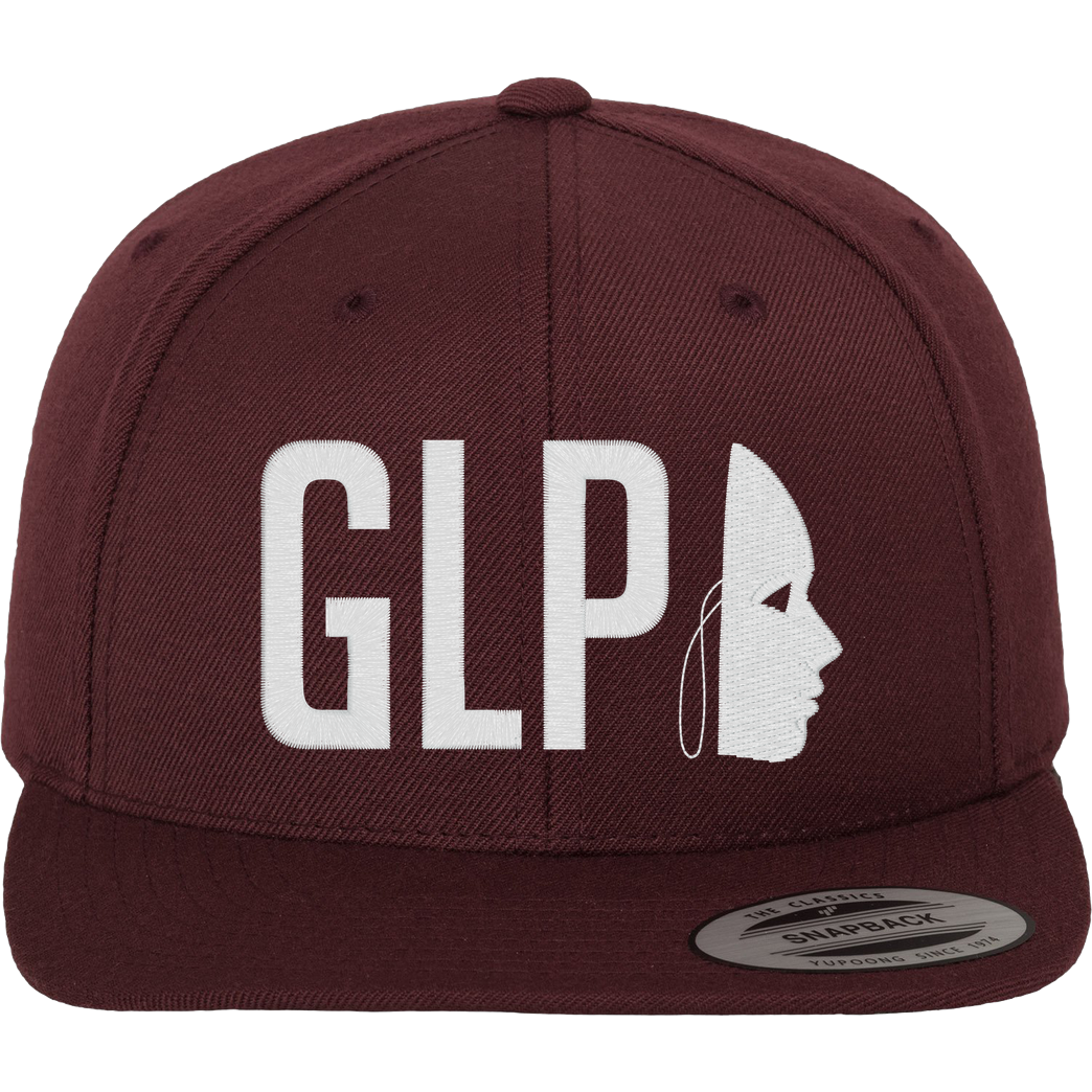 None GLP - Maske Cap Cap Cap bordeaux