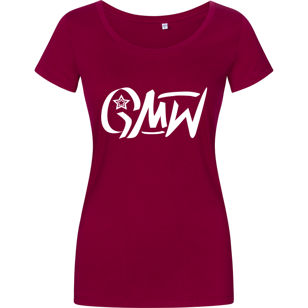 None GMW - GMW Logo T-Shirt Damenshirt berry
