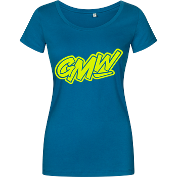 GMW - GMW Logo Damenshirt petrol