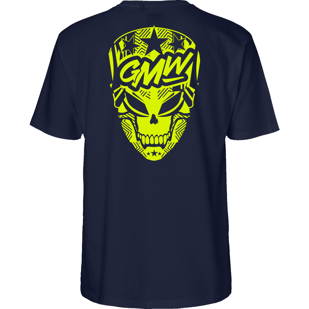 GMW GMW - GMW Logo T-Shirt Fairtrade T-Shirt - navy