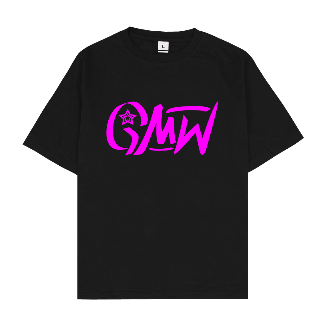 GMW GMW - GMW Logo T-Shirt Oversize T-Shirt - Schwarz