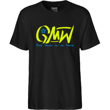 GMW - GMW Ride Hard Fairtrade T-Shirt - schwarz
