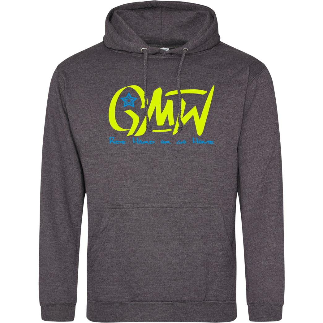 GMW GMW - GMW Ride Hard Sweatshirt JH Hoodie - Dark heather grey