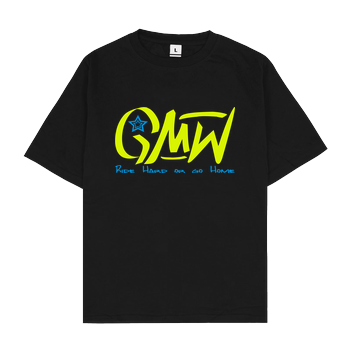 GMW - GMW Ride Hard Oversize T-Shirt - Schwarz