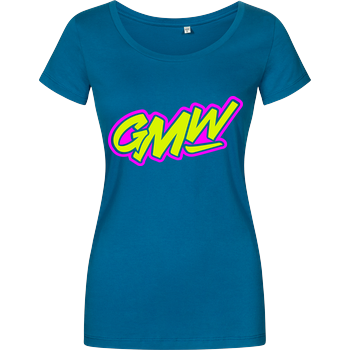 GMW - Team Logo Damenshirt petrol