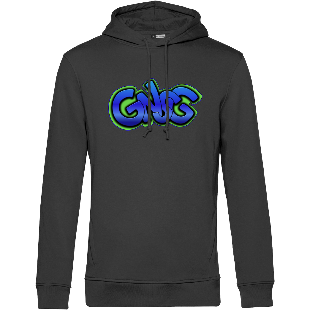 GNSG GNSG - Blue Logo Sweatshirt B&C HOODED INSPIRE - schwarz