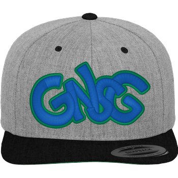 GNSG - Blue Logo Cap Cap heather grey/black