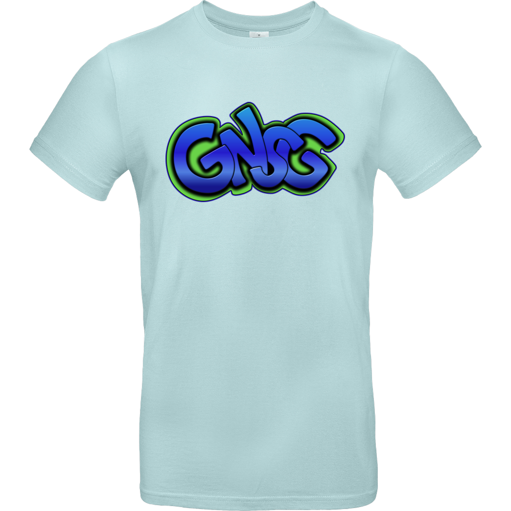 GNSG GNSG - Blue Logo T-Shirt B&C EXACT 190 - Mint
